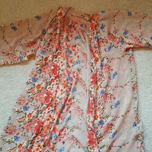 Tan lightweight cardigan